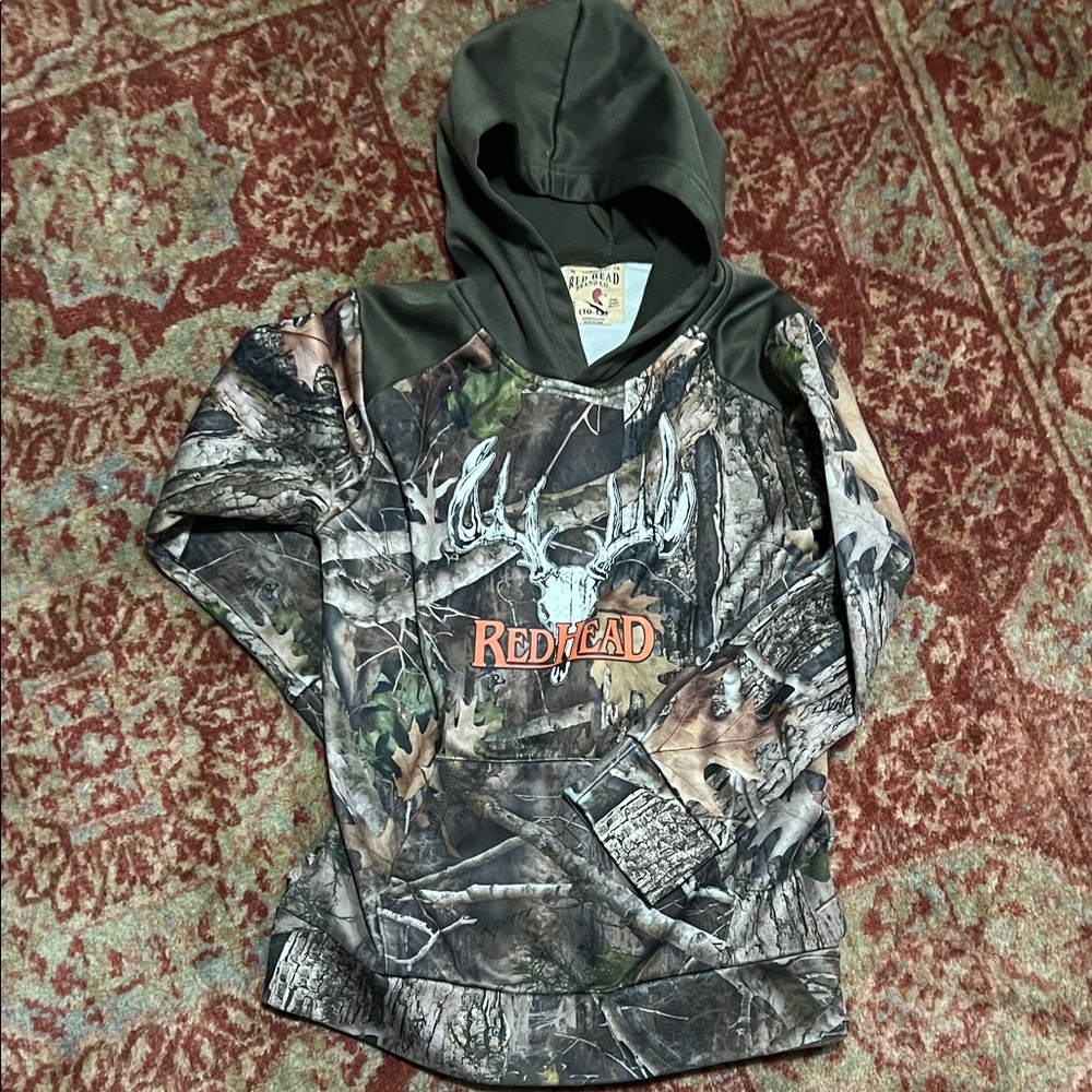 RedHead Kids Forest Camo Hoodie